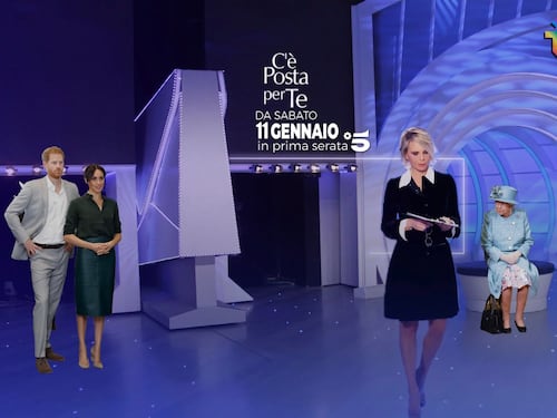 Elisabetta, muro su Meghan Ci pensa Maria De Filippi