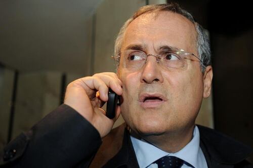 Lotito riporta il bilancio della Lazio in attivo