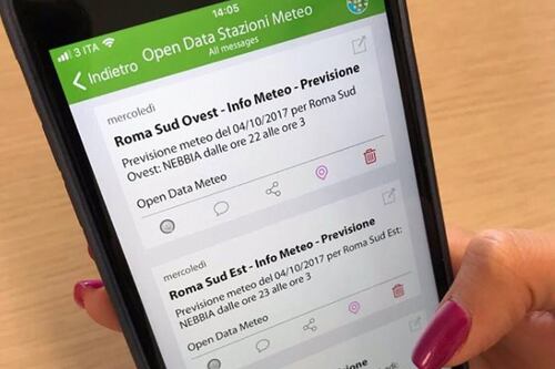 Messaggi utili sul cellulare, Whereapp tocca 1,5 milioni di notizie