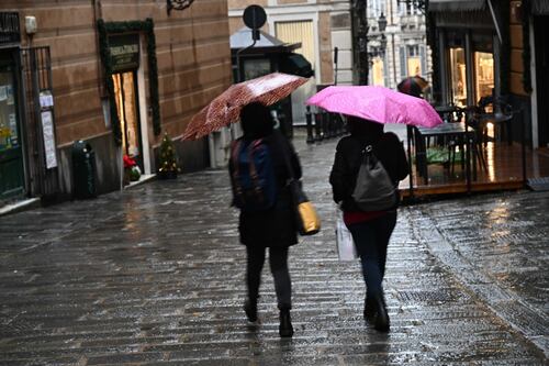 Fino a Natale l'Italia nella morsa del maltempo