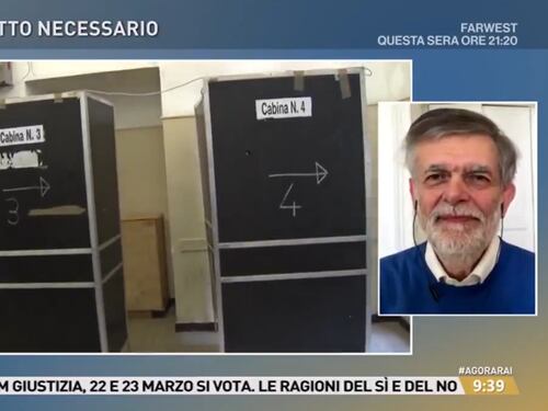 Agorà, Capezzone a Fo sul Referendum: "Sorteggio è giusto"