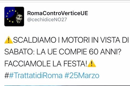 "Europa ti facciamo la festa": sul web la campagna contro i Trattati