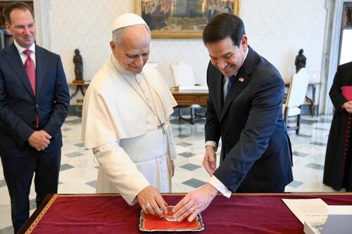 Vaticano, il Papa incontra Rubio: "Coltivare buoni rapporti". Sul tavolo anche Cuba
