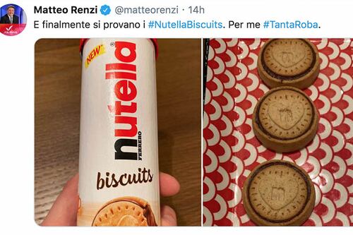 Matteo Renzi e i Nutella Biscuits mai visti. Risolto (o quasi) il mistero del tubo