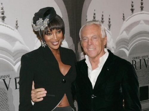 Giorgio Armani, Campbell: "Un vero perfezionista, perché non credeva alla parola supermodelle"