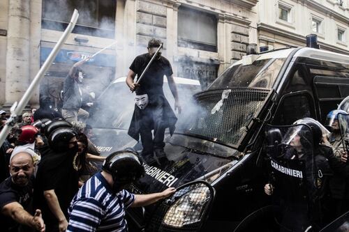 Roma si prepara a un sabato di violenzaI black bloc sono già in città sarà guerriglia