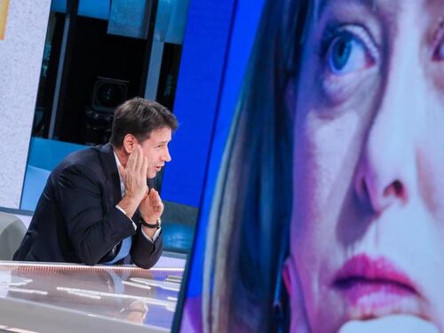 Minacce a Meloni, FdI all'attacco. Giovine: Conte responsabile morale