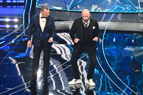 Sanremo 2024 e i brand: non si parla d’altro che di quelle scarpe di Travolta