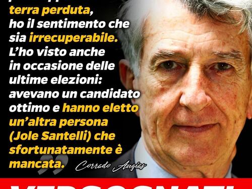 Dopo Morra arriva Corrado Augias ad insultare i calabresi. Reagiscono Lega e Fdi