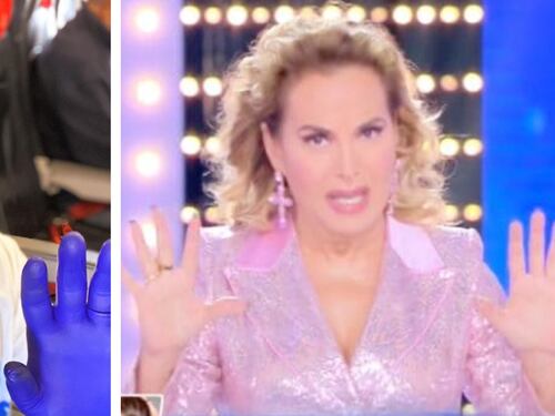 La bugia di Barbara d'Urso e gli insulti di Marco Carta, un fuorionda infiamma Live