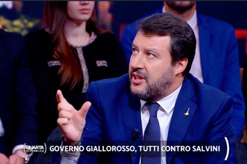 "Se la ridono ma l'Italia ha capito". Salvini, siluro a Conte e Zingaretti