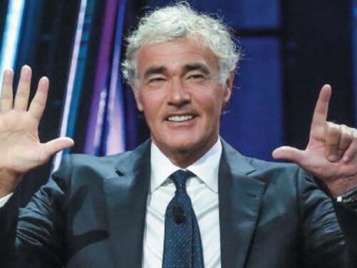 Giletti torna nell'Arena ma coi filati non guadagna più