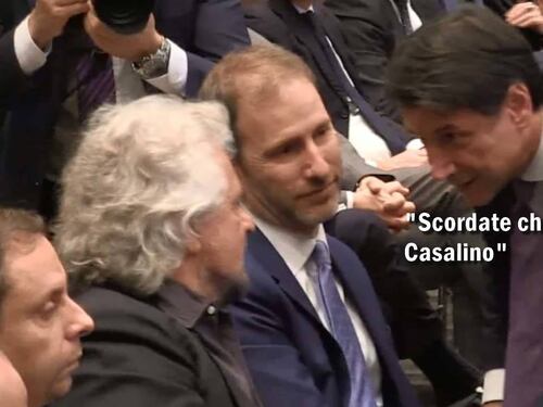 Scene da un matrimonio consumato, l'allarme di Osho: "Conte e Grillo divorziano e come sempre ci rimettono le creature"