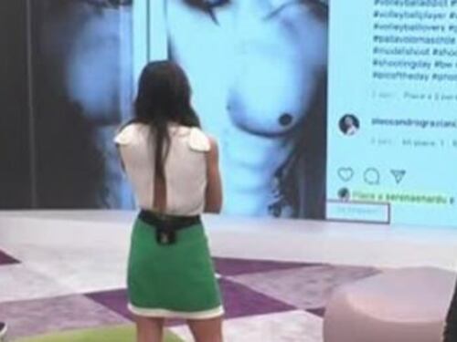 Serena Enardu sbotta al GfVip. Pago chiede scusa e il pubblico lo massacra