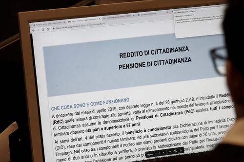 Reddito di cittadinanza negato? Può portare all'impotenza