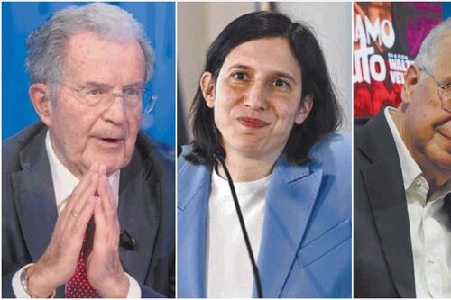 Prodi e Veltroni "bombardano" Schlein e il Pd va diviso al voto sulle armi