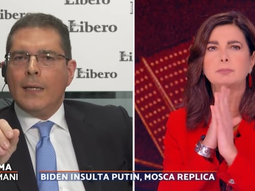 Navalny, Capezzone inchioda Boldrini: "Salvini? Lei nel 2017...". E legge le frasi in diretta