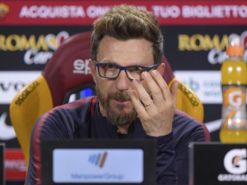 Di Francesco carica la Roma: "Pensiamo al Genoa e non al Liverpool"