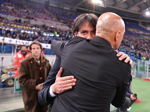 Derby, Inzaghi: "Roma favorita". Spalletti: "Vinciamo ed è paradiso"