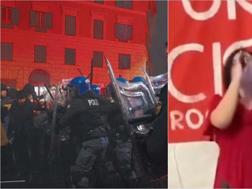 Gli arcifascisti tra violenza e odio. Meloni: "Ignobile". E per Schlein è colpa della destra