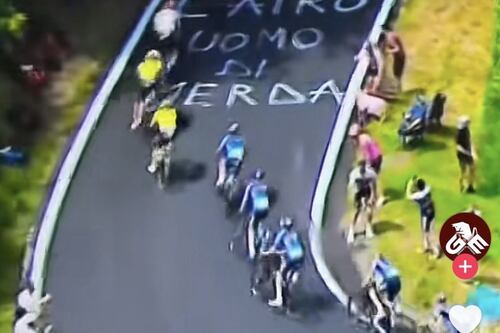 Urbano Cairo, la contestazione corre anche al Giro d'Italia