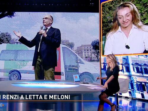 Controcorrente, Matteo Renzi inchioda Enrico Letta: "Il più grande assist per Giorgia Meloni"