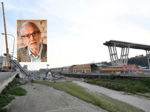 Renzo Piano al lavoro per il nuovo ponte: "Facciamolo presto ma non in fretta"