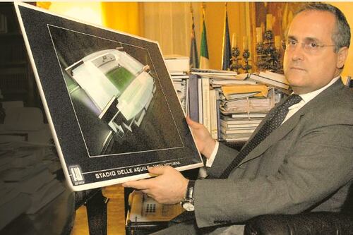 Lotito vuole lo stadio"Ora tocca anche alla Lazio"