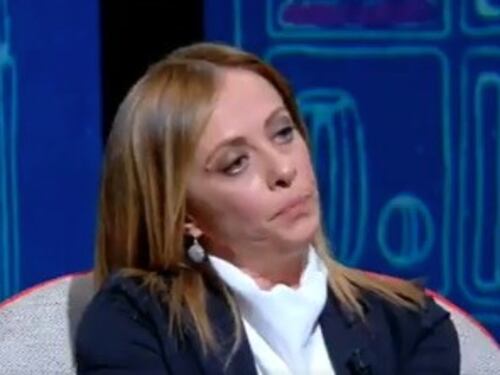 Giorgia Meloni da Costanzo: tra un anno spero di stare al governo