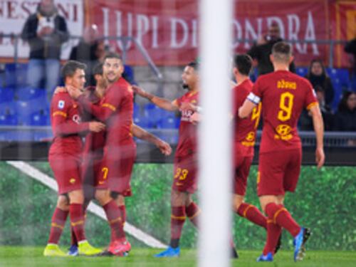 La Roma si rialza, poker al Lecce
