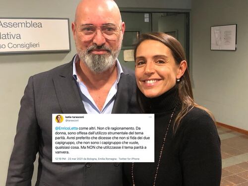 Enrico Letta, "così offendi noi donne". La rivolta di Katia Tarasconi, la consigliera Pd vicina a Bonaccini