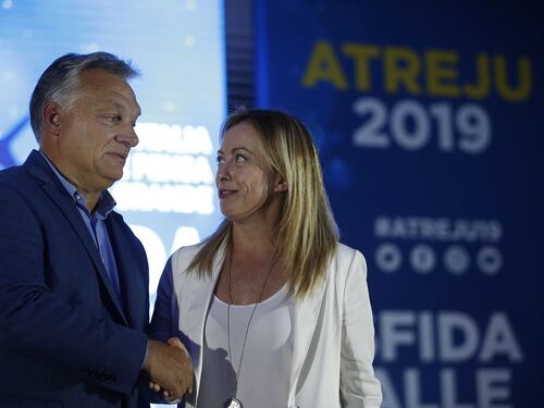 Orban scrive a Giorgia Meloni: disponibili a cooperare con FdI