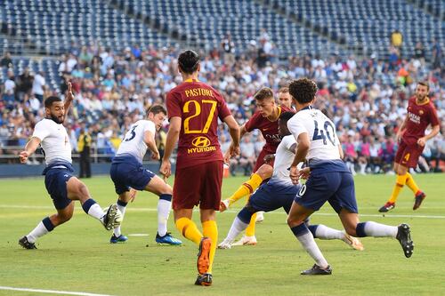 Gol di Schick poi il crollo: Roma travolta dal Tottenham