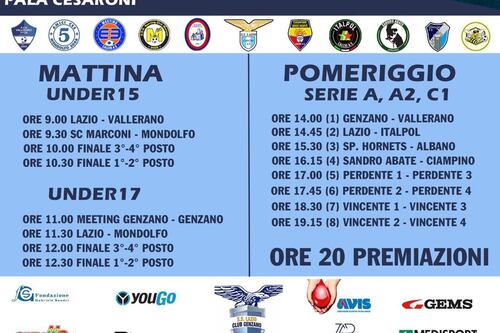 Lazio, sabato a Genzano un torneo per Gabriele Sandri