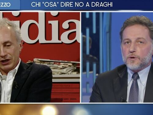 "Gli sputerebbero in faccia", cosa tira fuori Travaglio per convincere i 5Stelle. Poi la rissa con Giannini