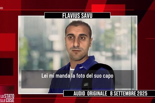 Garlasco, l'audio di Savu sulla Bozzola: cosa rivela a Giletti prima dell'arresto