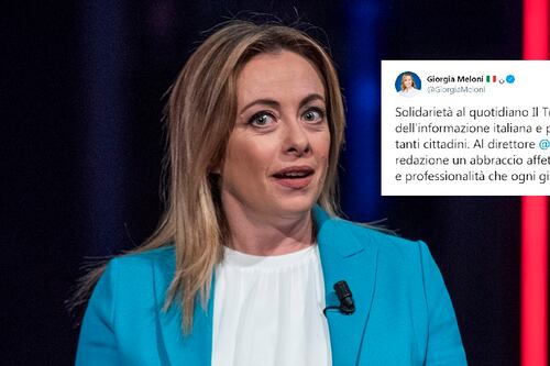 Giorgia Meloni sta con Il Tempo: solidarietà dopo gli attacchi di Conte