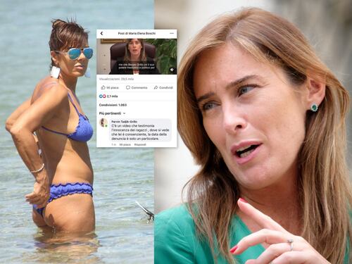 Anche la moglie di Beppe Grillo difende il figlio. E la Boschi la mette a posto: aberrante giustizialismo