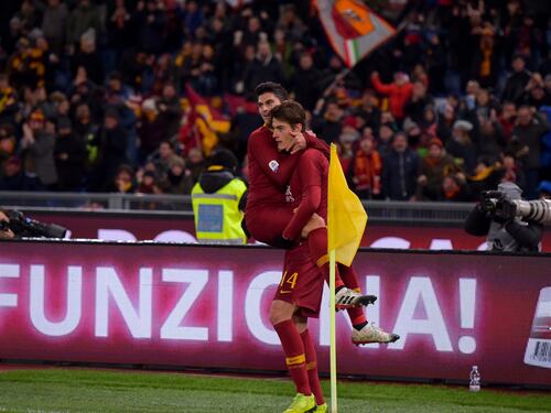 Tris della Roma all'Olimpico contro il Sassuolo