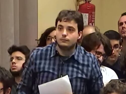Lo studente che umiliò la Boschi ora si candida con Fava