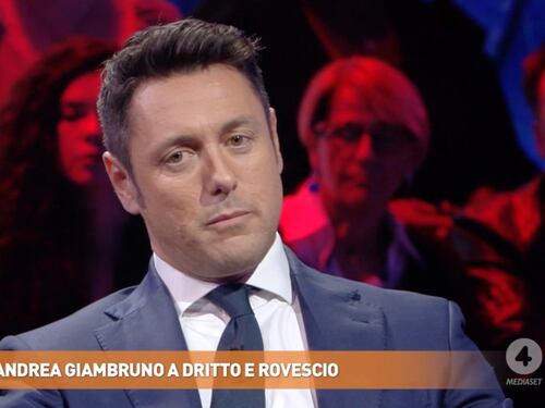 Dritto e rovescio, parla Giambruno: "Quando ho visto i fuorionda...", l'intervista a Del Debbio