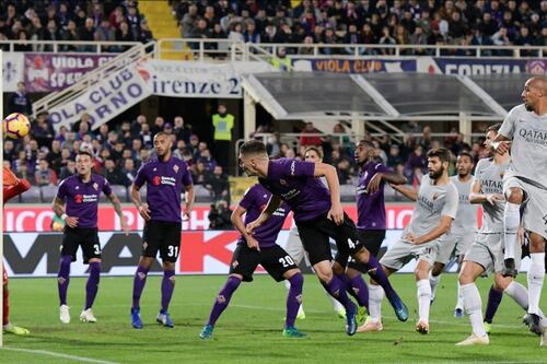 Roma, pari di rabbia a Firenze