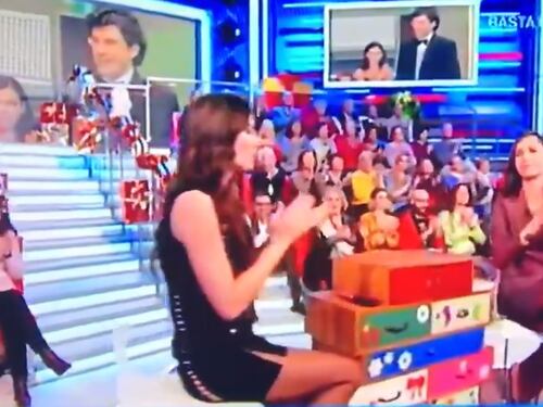 Tremenda gaffe di Caterina Balivo: "Buon anno Frizzi!"