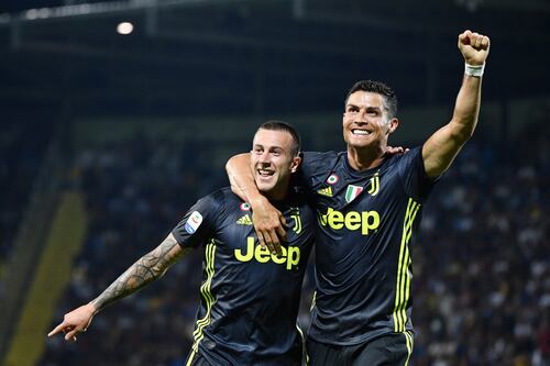 Col Frosinone segna ancora Ronaldo e la Juve non si ferma più