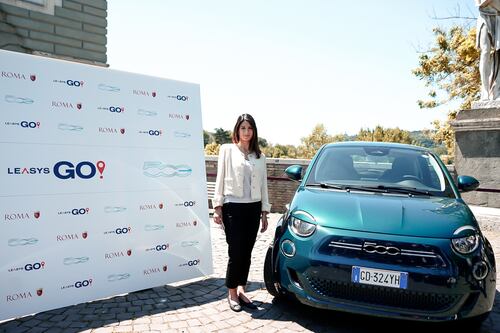 Lo sharing della 500 elettrica sbarca a Roma