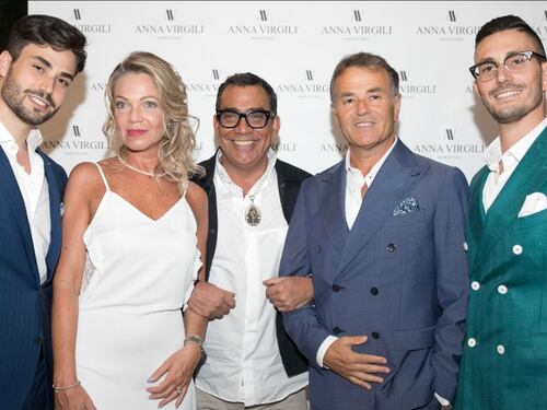 Guillermo Mariotto firma le borse di Anna Virgili