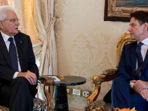 Conte è salito al Quirinale Mattarella controlla i nomi