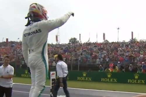 Gp d'Ungheria, Hamilton vola sotto la pioggia. Ferrari in seconda fila