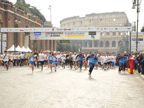 Maratona di Roma in 100 mila. Ha vinto il keniota Cosmas Birech