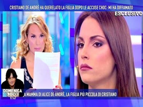 De André, in famiglia scoppia la guerra per il Grande Fratello